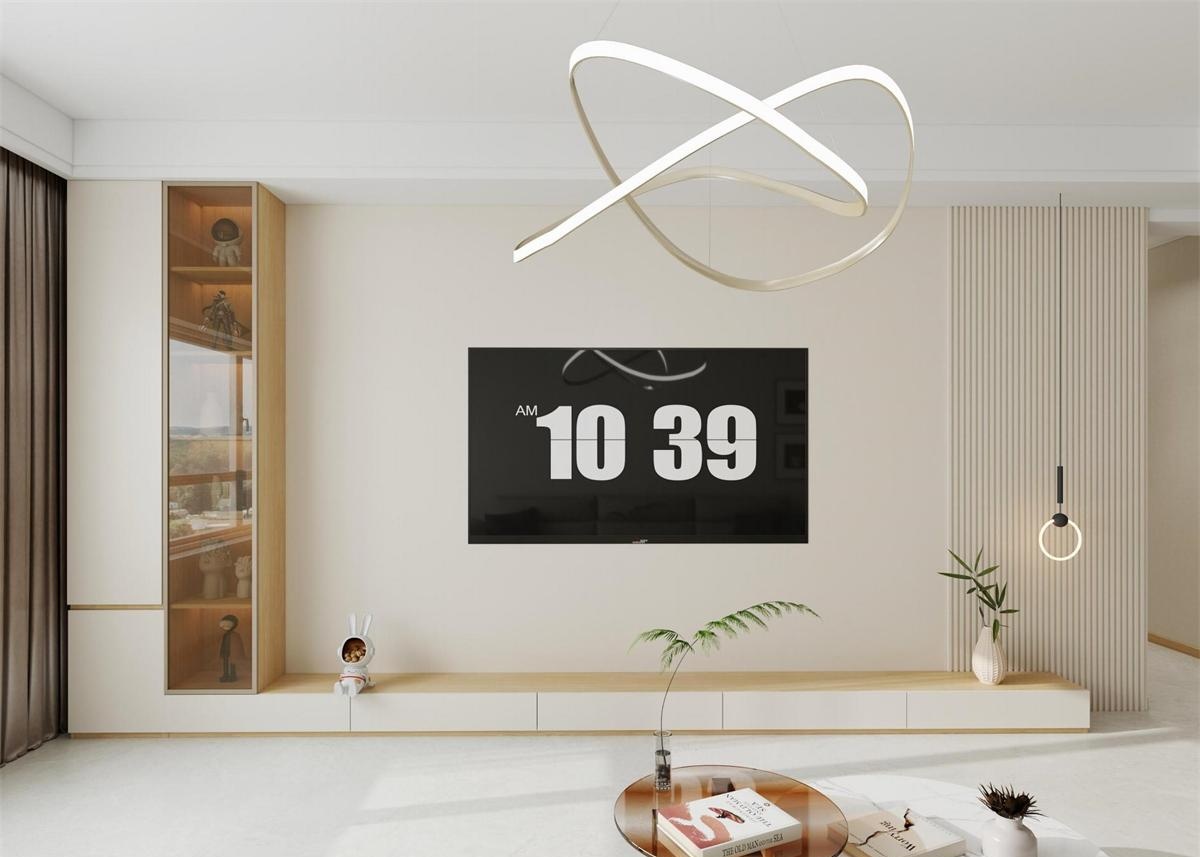 魯銀瀧璽126㎡ | 溫柔感溢出屏幕！『簡約+奶油』看一百遍也不膩