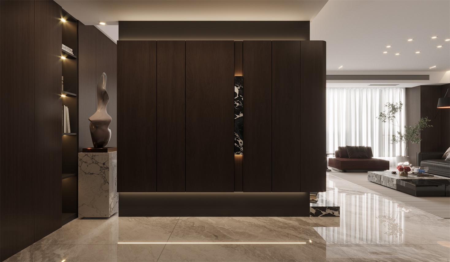 中海海樾133㎡ | 意式極簡風又殺回來了！這高級感我真拒絕不了~