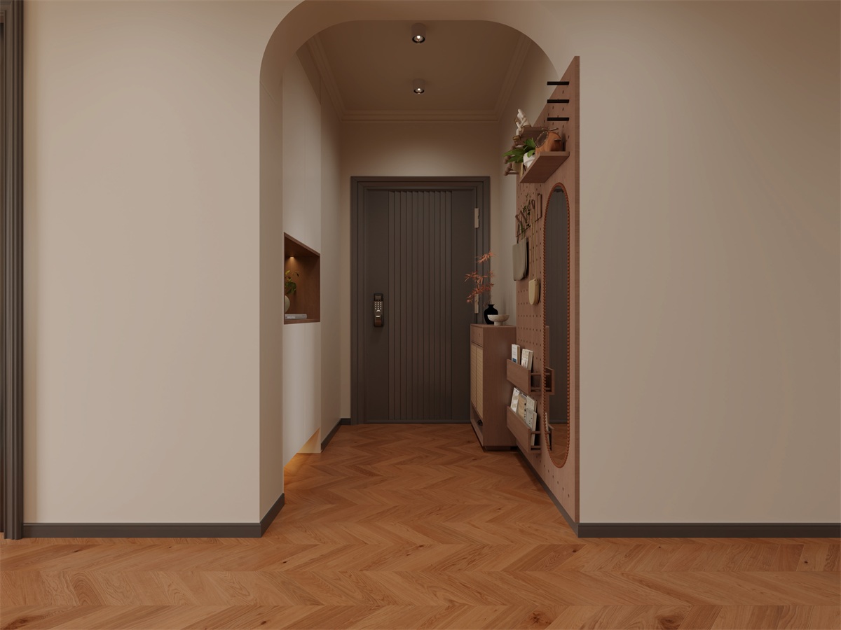 閱海萬(wàn)家110㎡ | 奇葩戶(hù)型爆改中古風(fēng)治愈美家！推門(mén)第一眼就驚艷！