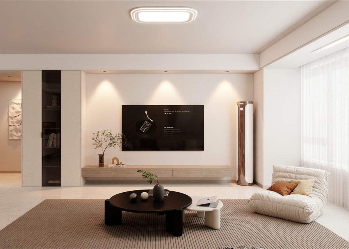 寧房云筑129㎡ | 不知道裝什么風格，就試試現代簡約風吧，不踩雷首選！