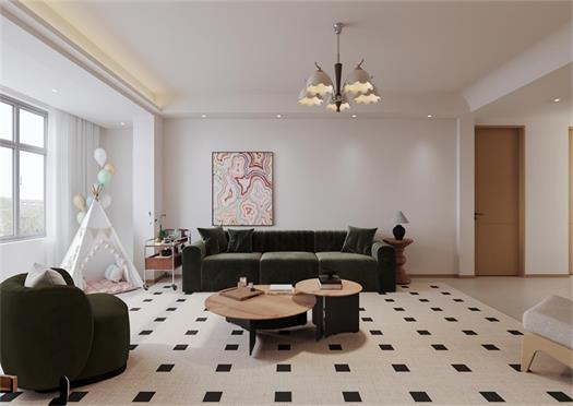 湖畔嘉苑 | 139㎡輕復(fù)古之家，不盲目跟風(fēng)，做生活的主角