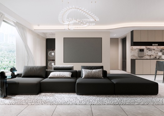 民生北府143㎡ | 年輕夫妻的自然主義婚房！一屋兩人，三餐四季，開啟幸福序章~