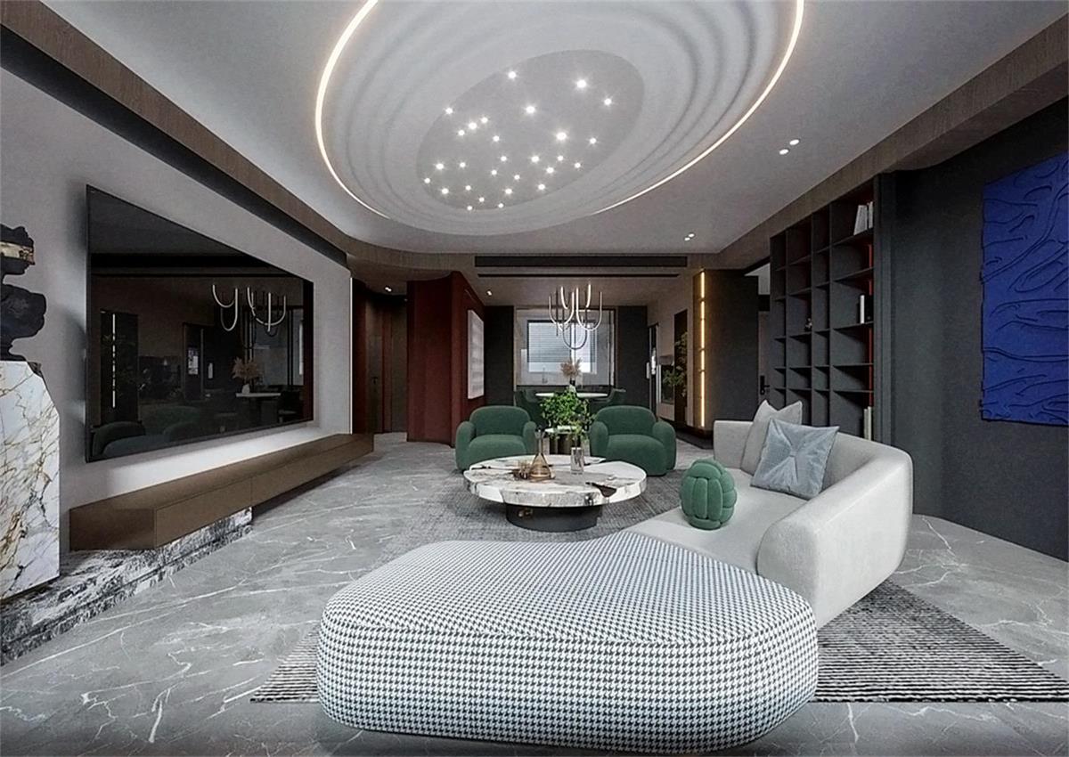 中海九樾143㎡ | 你不敢嘗試的暗黑系混搭風(fēng)，到底有多炫酷？！