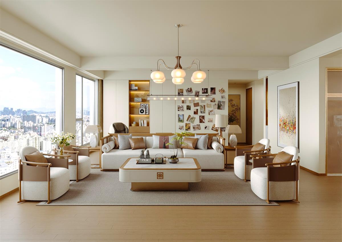 閱麓和院147㎡ | 三線小城的宋式美學家，有種「柳暗花明」 的松弛寫意