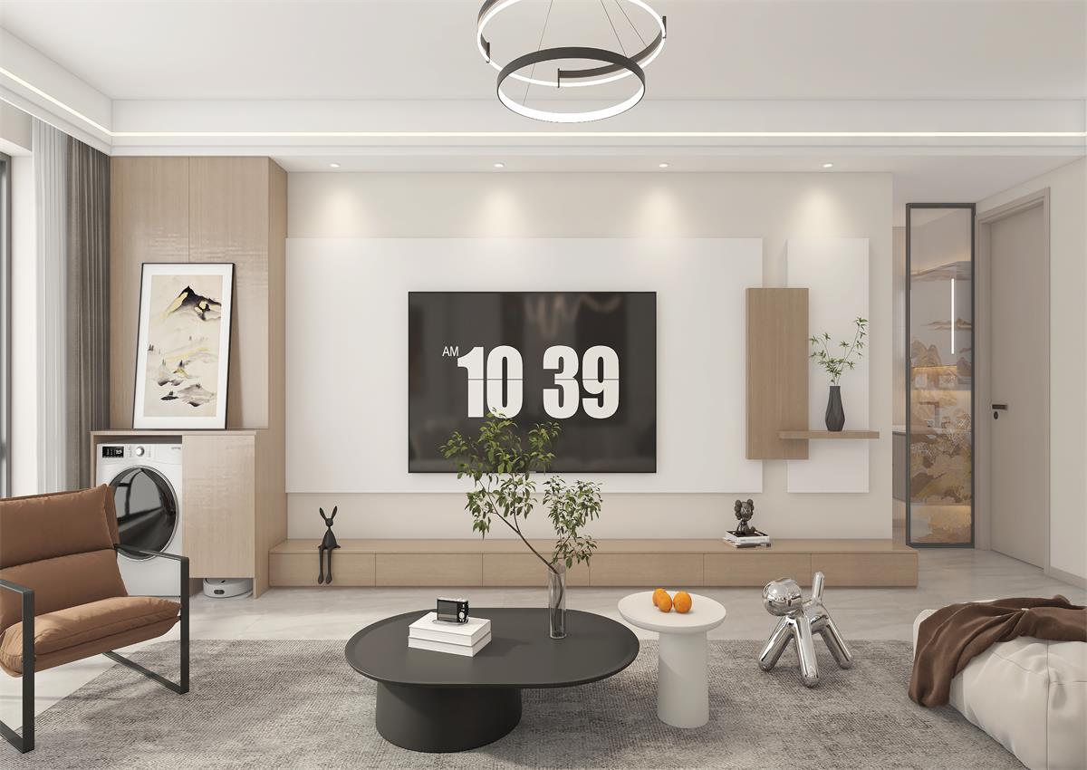 紫辰府128㎡ | 『奶油風』不是刷個大白墻！溫馨、顯大、好打理才是核心！