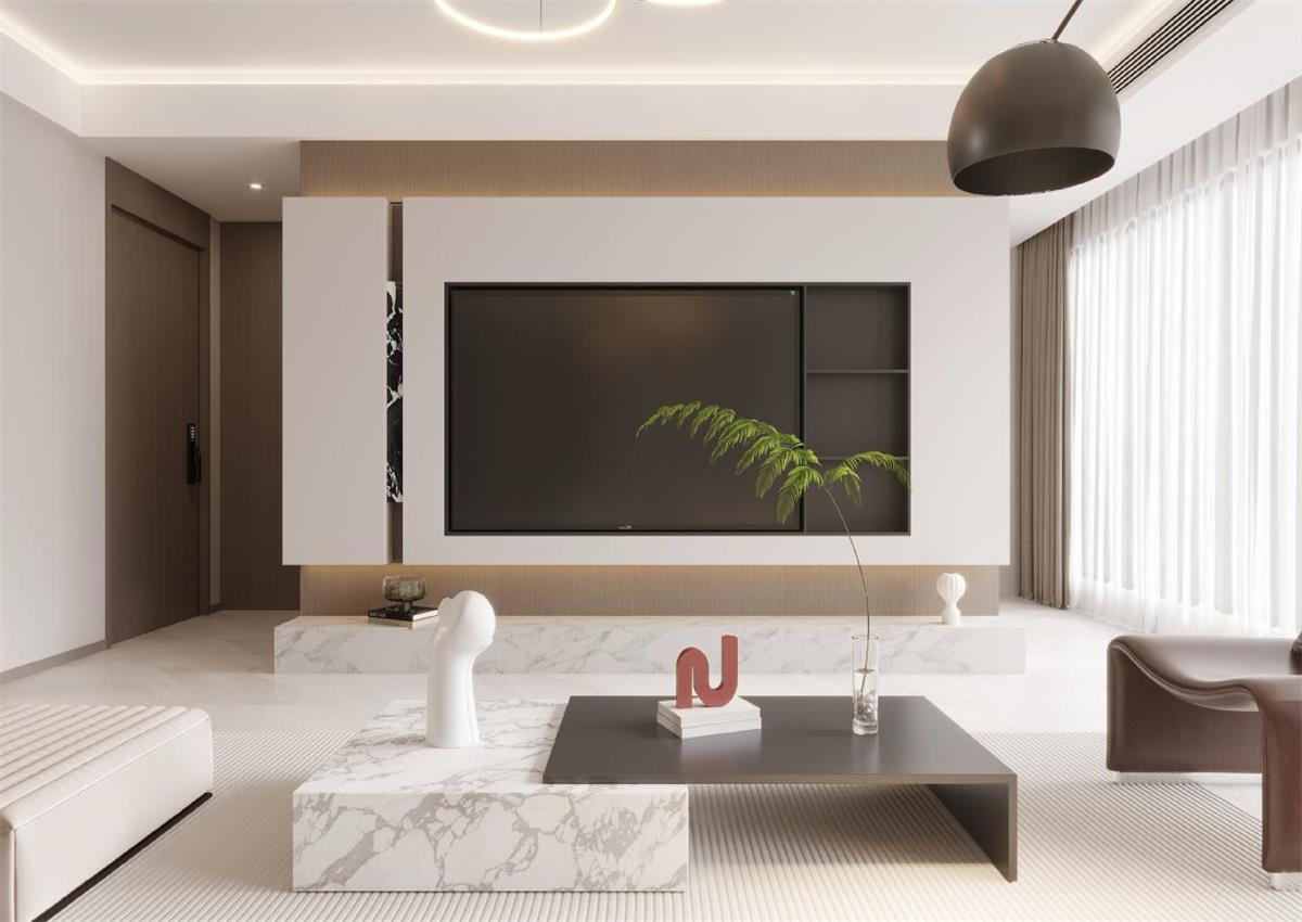 萬科錦曜143㎡ | 中性色調(diào)的自然風(fēng)之家，慢生活的氛圍徹底治愈我了！