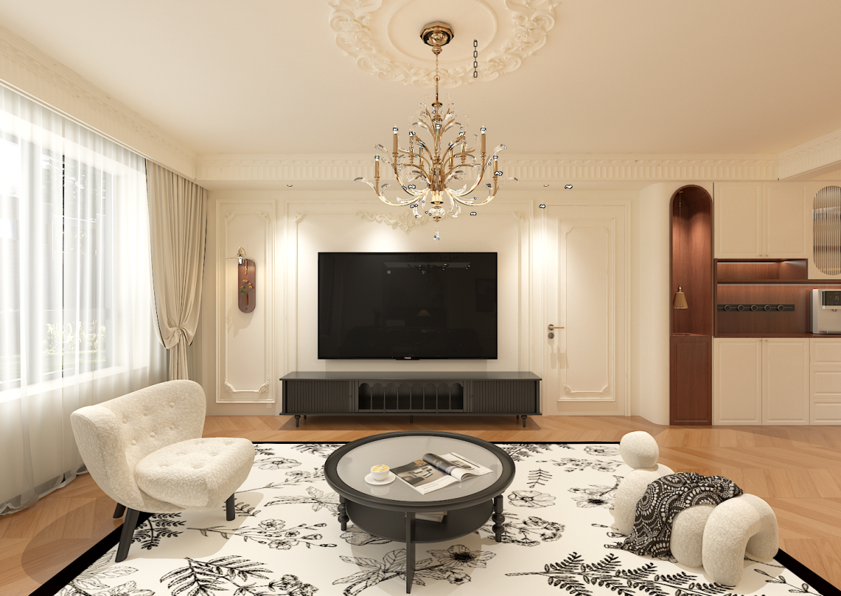 云熙府147㎡ | 法式+中古，裝修成這樣算不算成功？