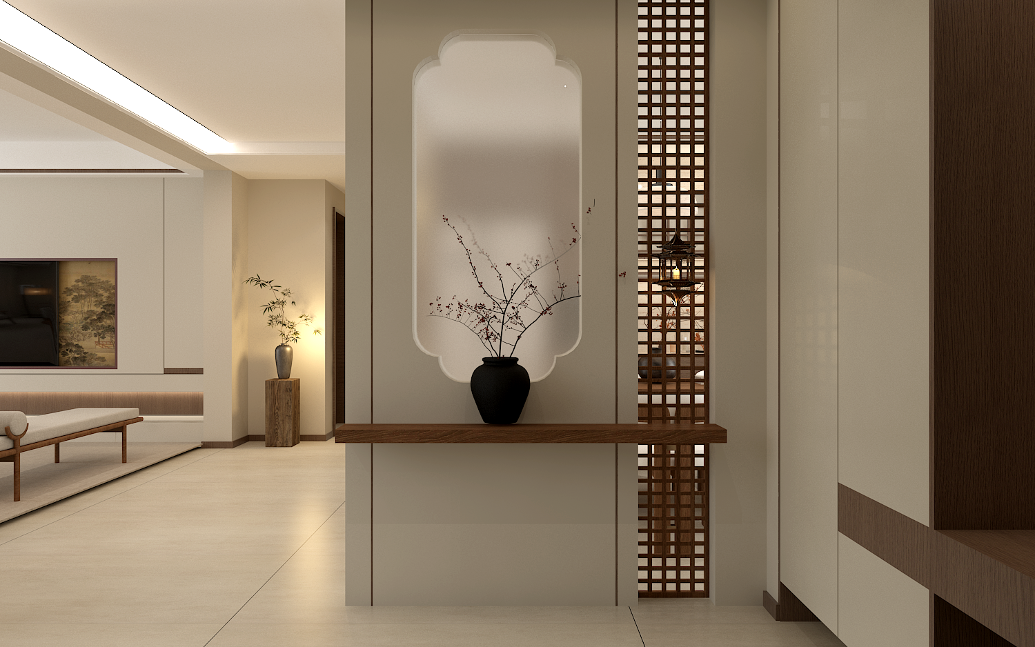 銀稅花園148㎡ | 出租房改造成這樣算不算成功？這個(gè)宋式美學(xué)的家簡(jiǎn)直贏麻了！