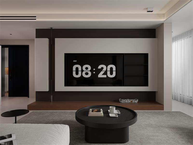 北郡府136㎡ | 不跟風(fēng)、不網(wǎng)紅，這個(gè)高智感的意式極簡(jiǎn)家，百看不厭！