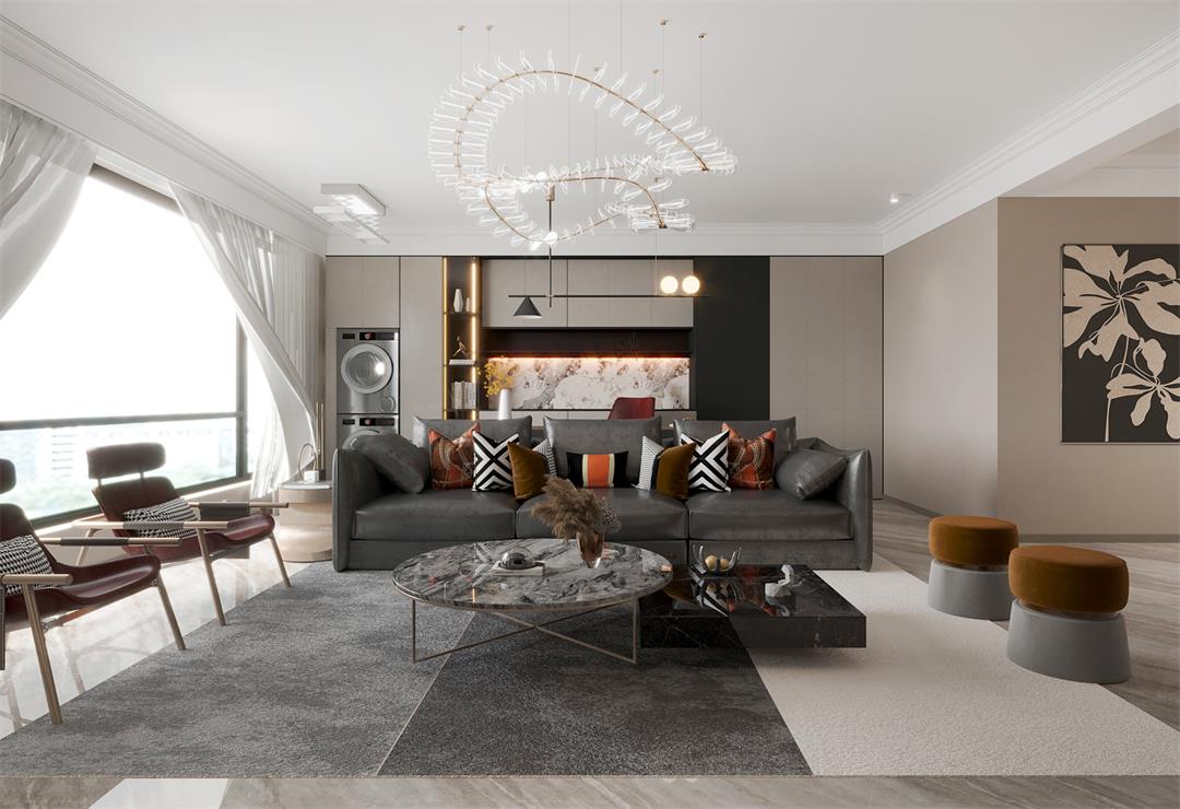 民生北府133㎡ | 沒跟風(fēng)！自己做主裝了現(xiàn)代風(fēng)的家，實(shí)用又耐看！