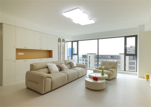 實(shí)景 | 萬(wàn)錦公館143㎡奶油風(fēng)，藏進(jìn)角落里的寫(xiě)意自然，讓焦慮瞬間清零！